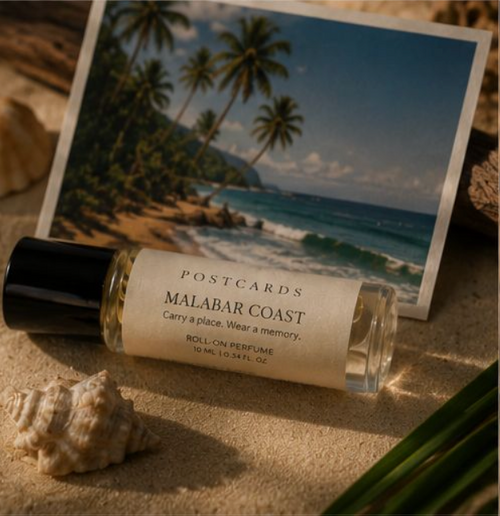 Malabar Coast roll-on perfume by Postcards Perfumes