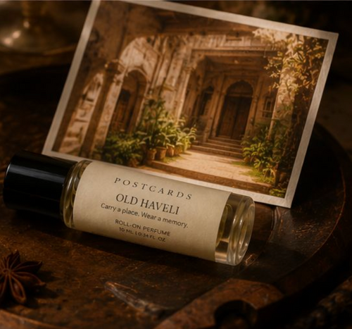 Old Haveli roll-on perfume by Postcards Perfumes